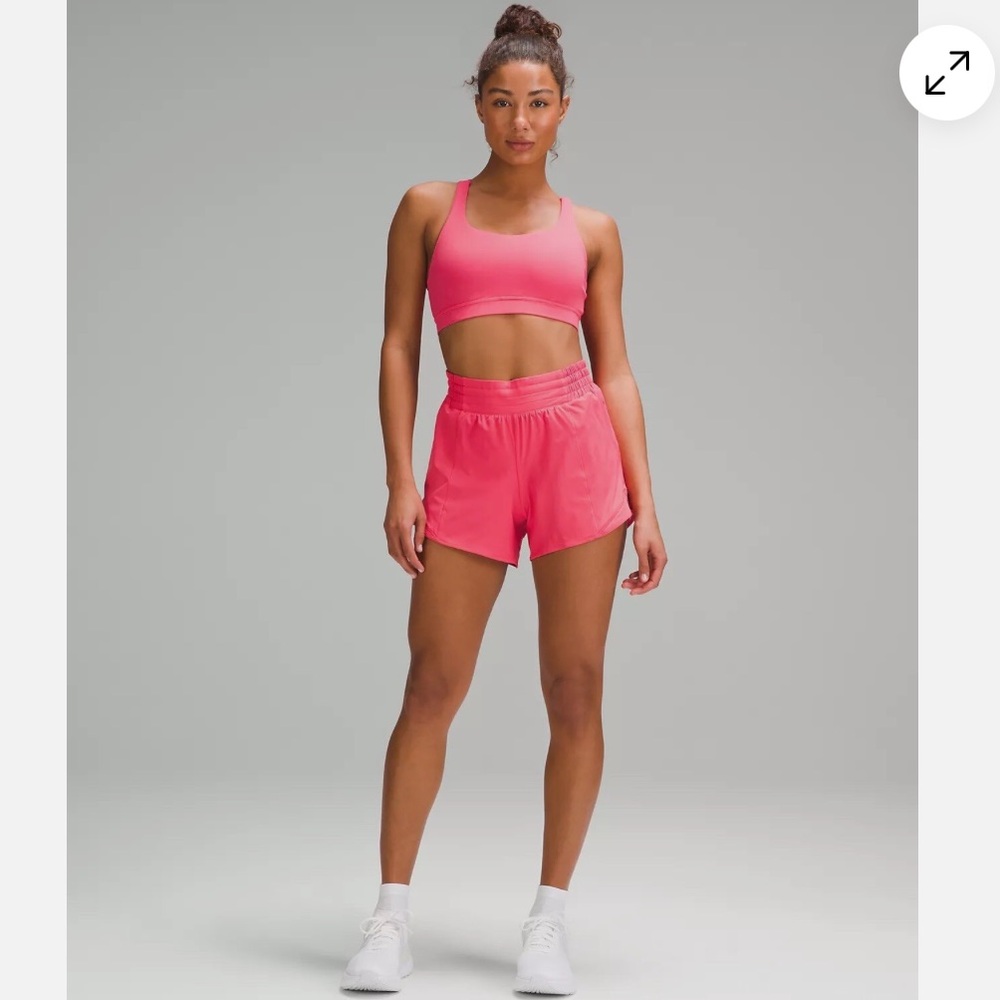 Lululemon  Hotty Hot High Rise 4” Lined size 6